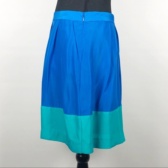 J. Crew | Color Block Skirt | 6 - Picture 4 of 6